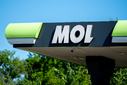 A MOL gas station with a logo sign is seen in Krakow, Poland, on May 10, 2026. The station is operated by the Hungarian oil company and features gasoline pump stands or fuel dispenser machines. (Photo by Marcin Golba/NurPhoto via Getty Images)