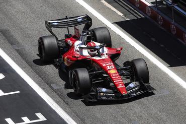 Charles Leclerc of Scuderia Ferrari during the Formula 1 MSC Barcelona - Catalunya Grand Prix at the Monaco circuit in Montmelo, Spain, from June 11 to 14, 2026. (Photo by Gongora/NurPhoto via Getty Images)